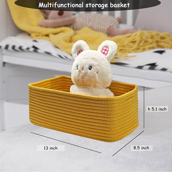 COMFY-HOMI 13" x 8.5" x 5.1" Storage Baskets - Image 4