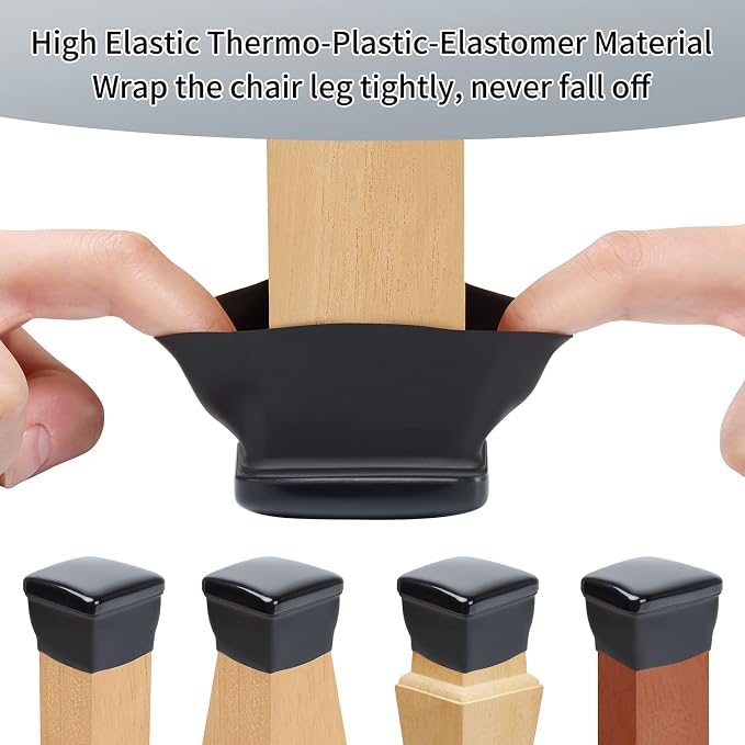 Ezprotekt 24 Pcs Large Chair Leg Sliders - Image 3