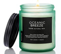 M&SENSE Candle Oceanic Breeze Scented Candle, Long Lasting Pineapple & Mango by MSENSE