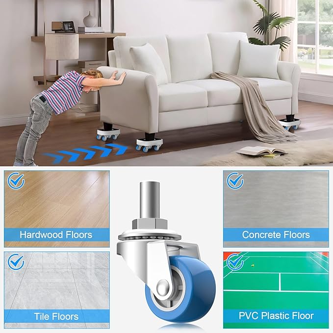 New Upgrade Furniture Sliders, Furniture Movers - Image 4