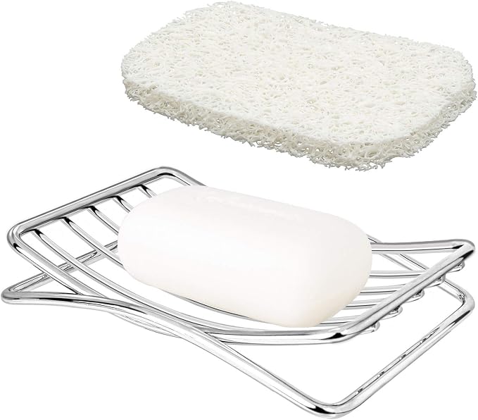 Soap Dish Stainless Steel Bar Soap Holder by GUUKAR