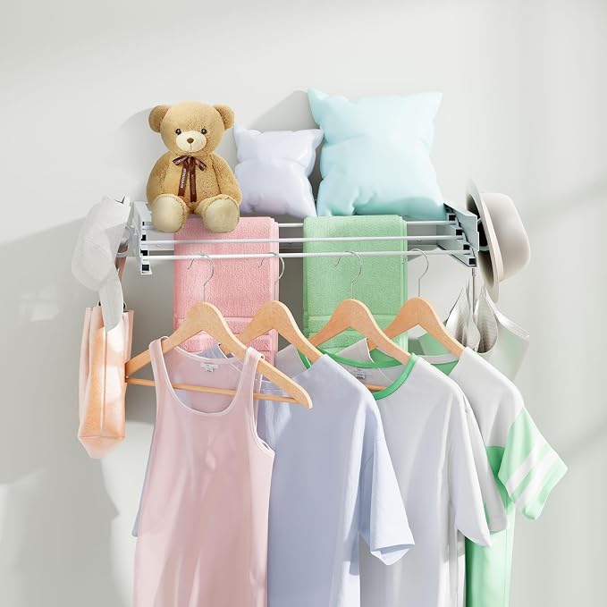 Wall Mounted Clothes Drying Rack - Image 7