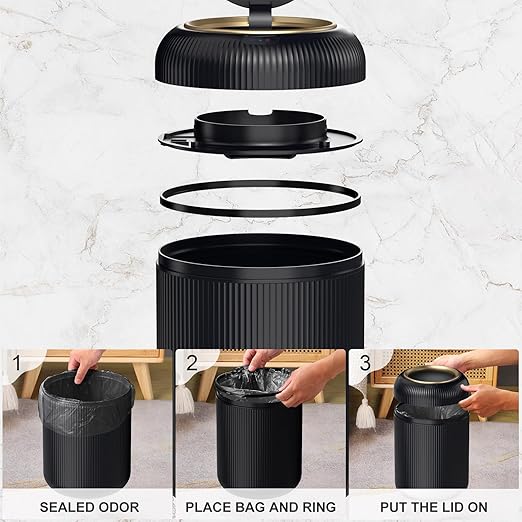 Motion Sensor Bathroom Trash Can - Image 5