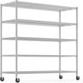 Himimi 60" W Storage Shelves, 5-Tier Wire Shelving by Himimi