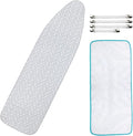 Dalykate Ironing Board Cover and Pad, Thick Padding, Elastic Edge, Scorch & by Dalykate