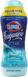 Clorox Fraganzia Laundry Scent Booster Crystals in Ocean Scent by Clorox