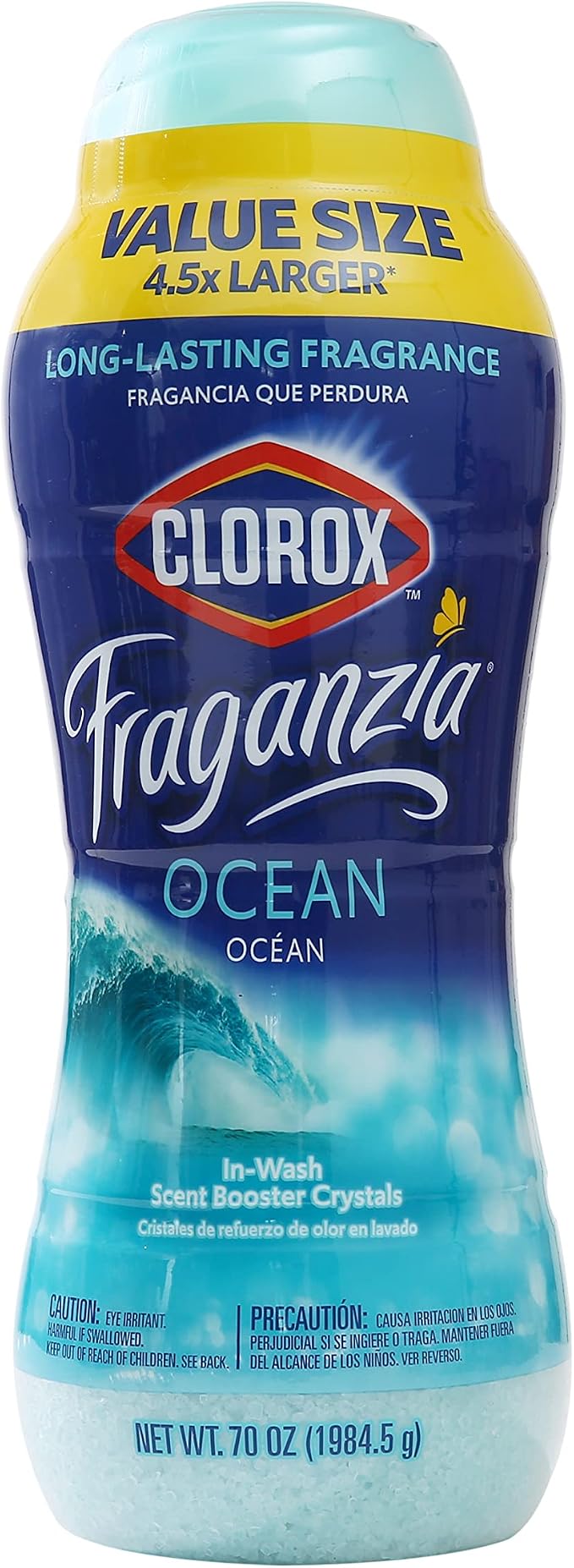Clorox Fraganzia Laundry Scent Booster Crystals in Ocean Scent by Clorox