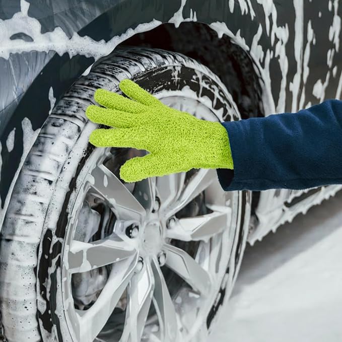 Plant Dusting Gloves, Microfiber Dusters - Image 4