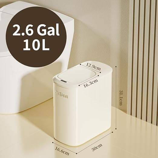 MRBIN Motion Sensor Bathroom Metal Trash Can - Image 8