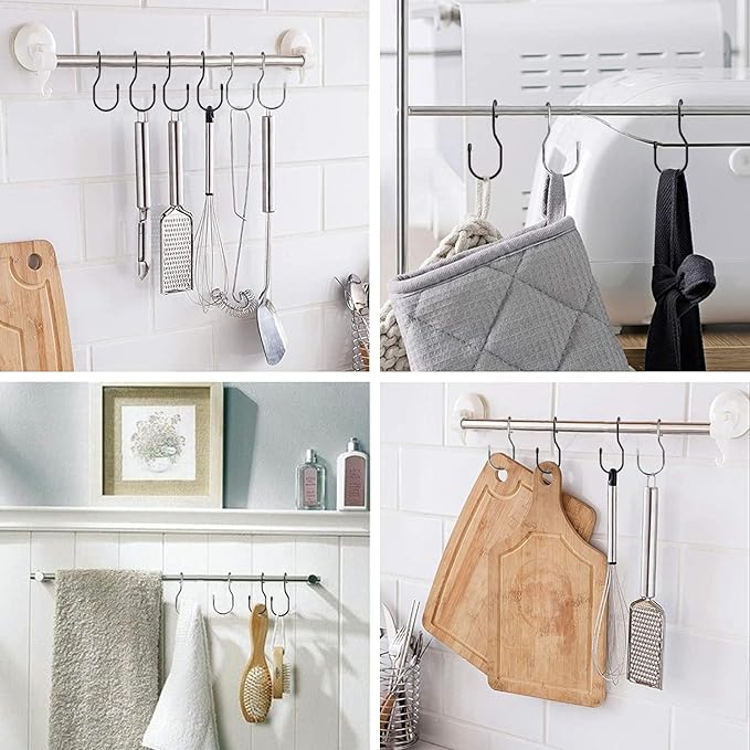 24-Pack Purse Hangers for Closet, Large 5-inch Twist Design Hooks for Bags - Image 4
