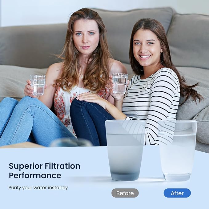 GLACIER FRESH Replacement for RPWFE, RPWF Refrigerator Water Filter, Compatible - Image 8