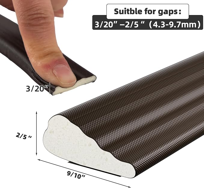 3 Pack*16.4 Ft Weather Stripping Seal Strip - Image 3
