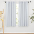 RYB HOME Room Darkening Kitchen Curtains 2 Panels Set, Thermal Insulated Small by RYBHOME