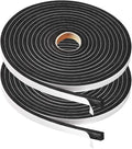 2 Rolls Foam Tape Weatheratrip for Door Window Insulation, Single Sided Foam by YIJUHOU