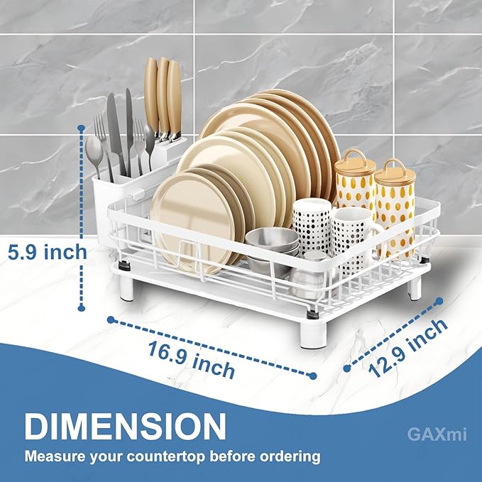 GAXmi Dish Drying Rack Over The Sink Dish Drainer - Image 4