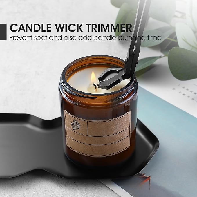 3-in-1 Candle Accessory Set, Wick Trimmer, Candle Snuffer, Wick Spoon, - Image 4