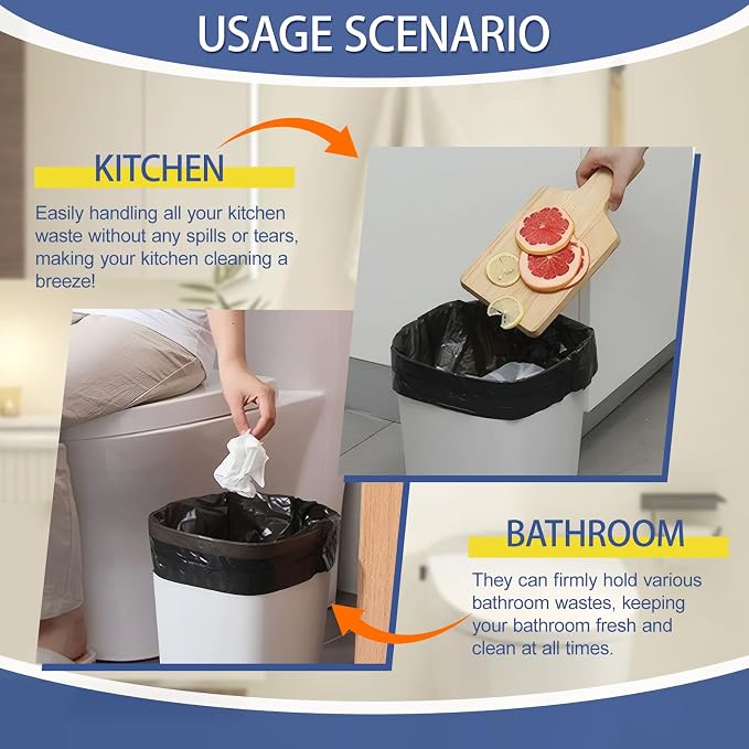 8 Gallon Trash Bags Heavy Duty - Image 6