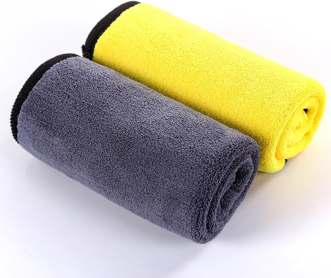 SOFTBATFY Ultrasoft, Thick and Quick Drying Car Microfiber Cleaning Towel - Image 2