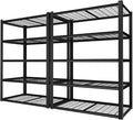 48" W Garage Shelving Heavy Duty, 2800LBS Storage Shelves, 5-Tier Adjustable by Unknown