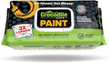 Crocodile Cloth Paint Cleaning Wipes – 100 Count Heavy-Duty Cleaning Cloths by CrocodileCloth