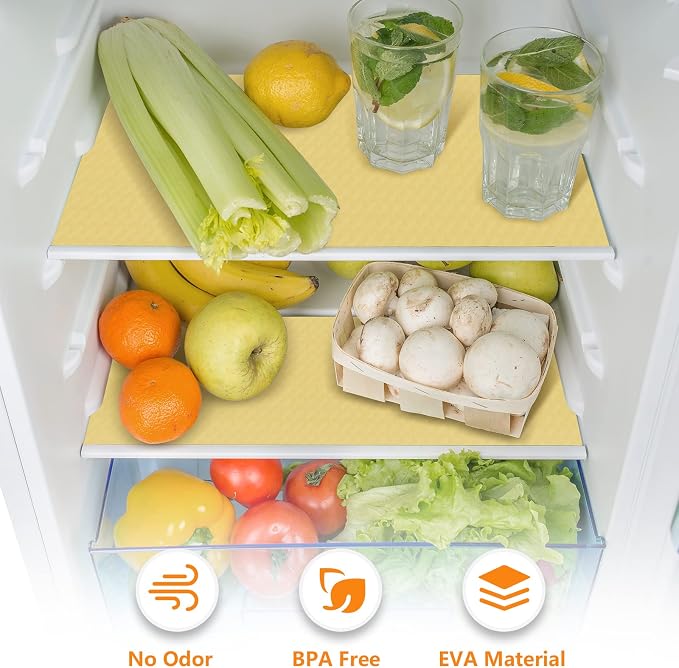 Shelf Liners for Kitchen Cabinets Refrigerator Liners Waterproof Kitchen - Image 6