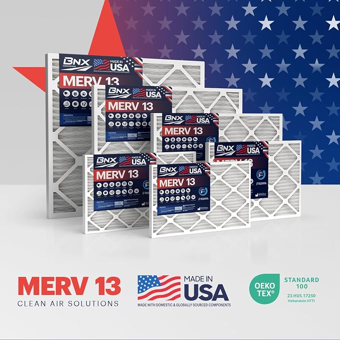BNX TruFilter 12x20x1 Air Filter MERV 13 4-Pack) - Image 9