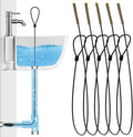 30 Inches Drain Snake Hair Clog Remover, Upgraded Anti-break Metal Plumbing by Drainsoon