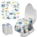 Blissful Diary 20 Pcs Toilet Seat Covers Disposable by ForEveryBabysBetterLife