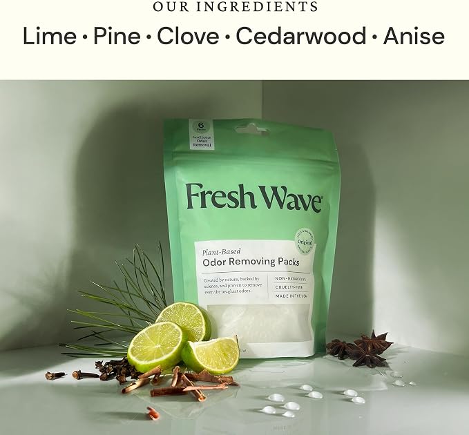 Fresh Wave Original Odor Eliminating & Deodorizing Packs - Image 2