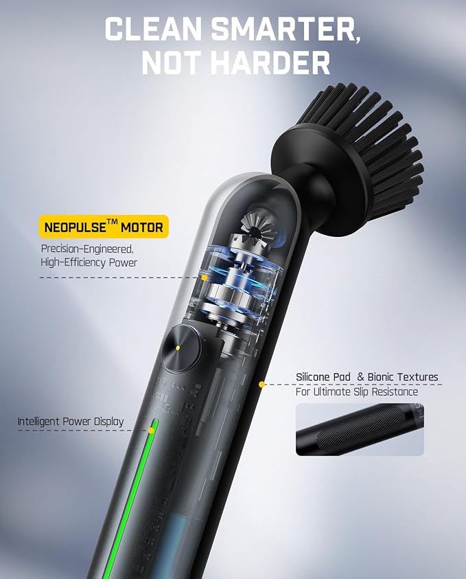 Fanttik G9 Nano Cordless Spin Scrubber - Image 7