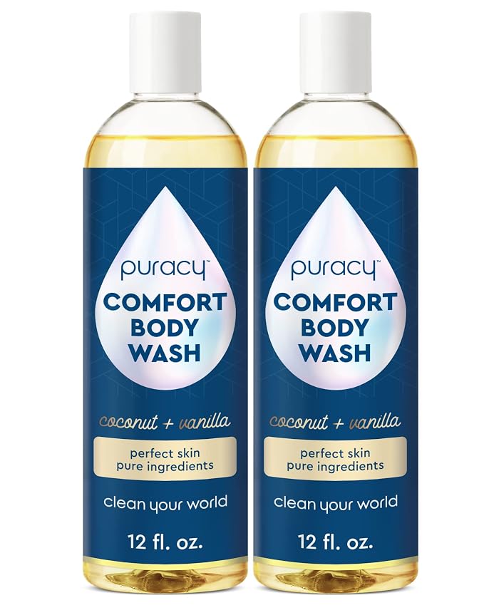 Puracy Body Wash, Natural Body Wash, 98.6% Pure Plant Ingredients, Moisturizing by Puracy