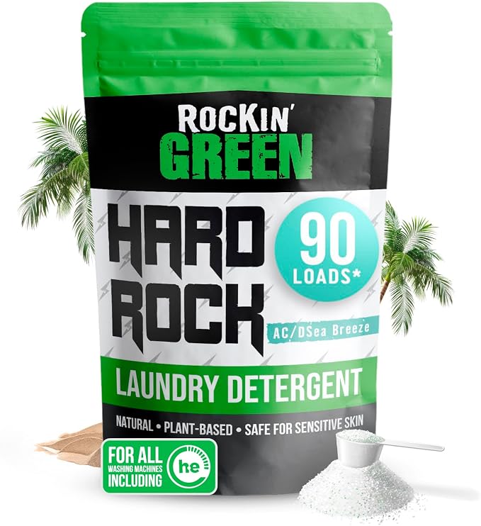 Rockin' Green Hard Rock Powder Laundry Detergent by RockinGreen