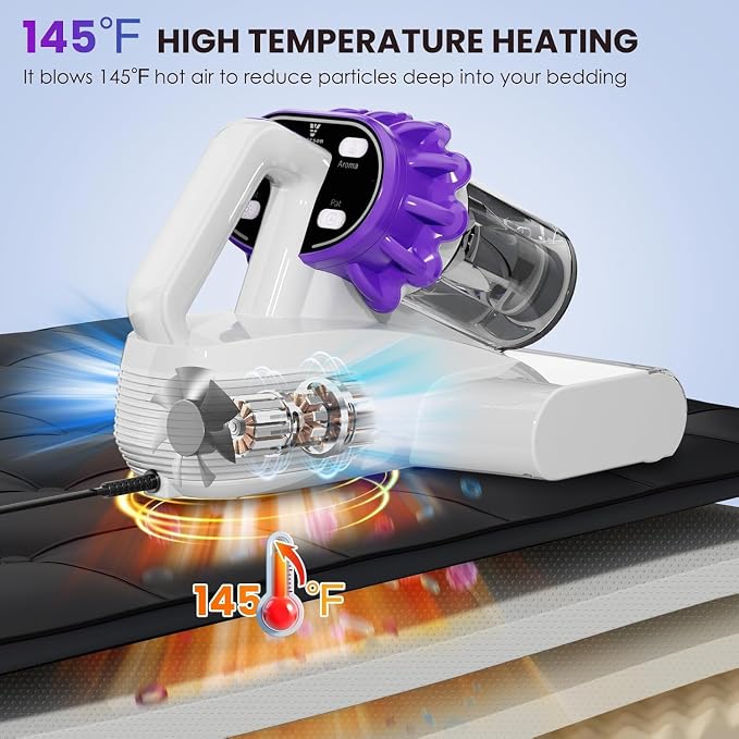 Mattress Vacuum Cleaner, 16Kpa Bed Vacuum Cleaner - Image 4