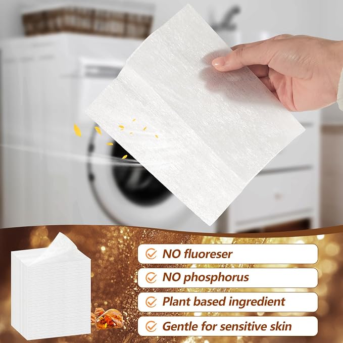 600 Count Dryer Sheets Bulk Fabric Softener Fresh Scent Dryer Sheets Naturally - Image 3
