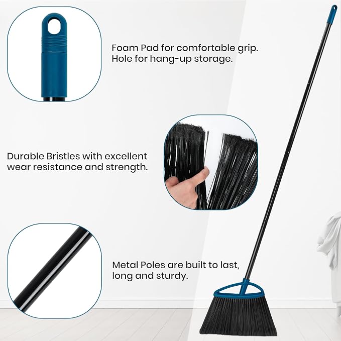 MAVRIZ Outdoor Broom Heavy Duty Angle Broom - Image 4