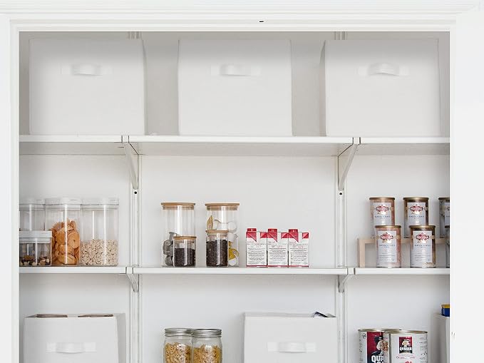 StorageWorks Storage Baskets for Shelves, Foldable Fabric Closet Storage Bins - Image 5