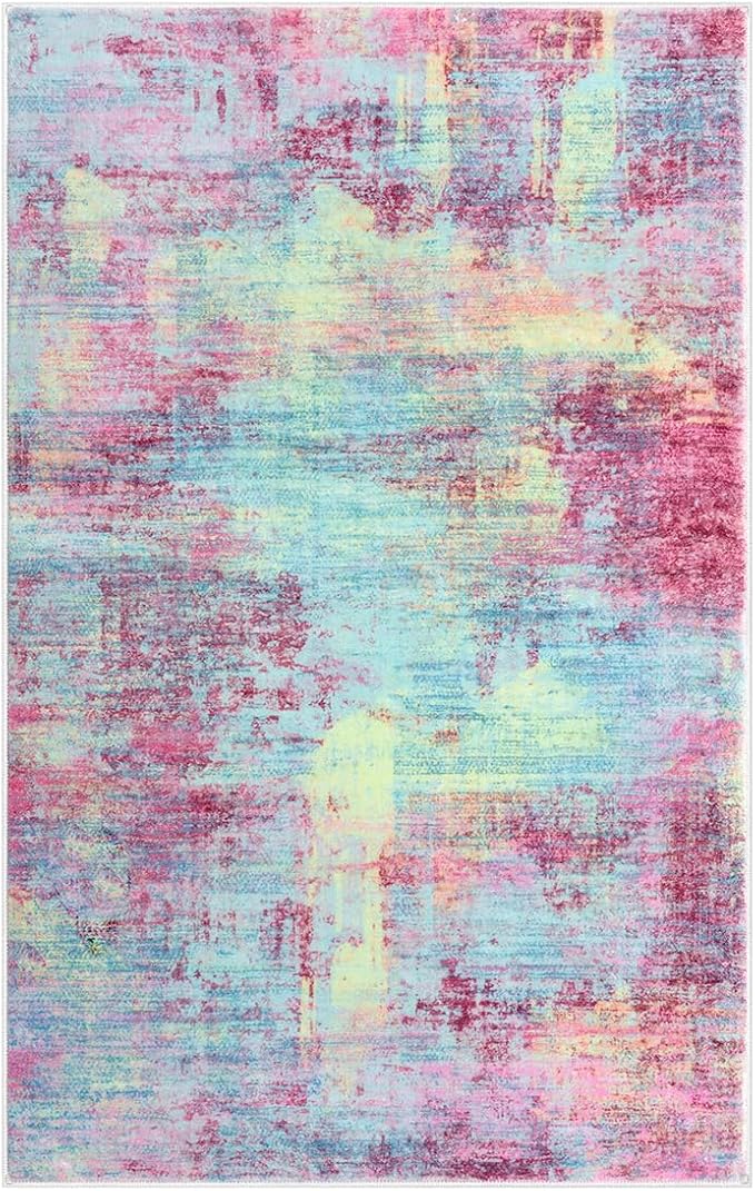 IOHOUZE Abstract Area Rugs 8x10 Ft Washable Large Rugs - Image 9
