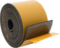 High Density Foam Weather Stripping Door Seal Strip Insulation Tape Roll by DualplexTalvania
