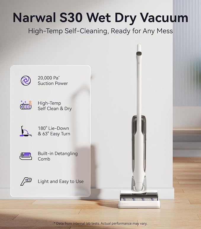 NARWAL S30 Wet Dry Vacuum Cleaner - Image 2
