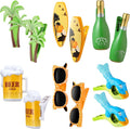Honoson 12 Pcs Beach Towel Clips Beach Chairs Clips Plastic Swimming Pool Towel by Honoson