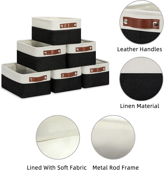 HNZIGE Small Storage Baskets - Image 2