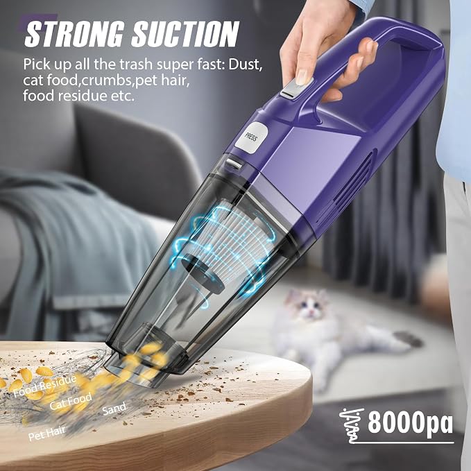 Handheld Vacuum Cordless – Car Vac Portable - Image 7