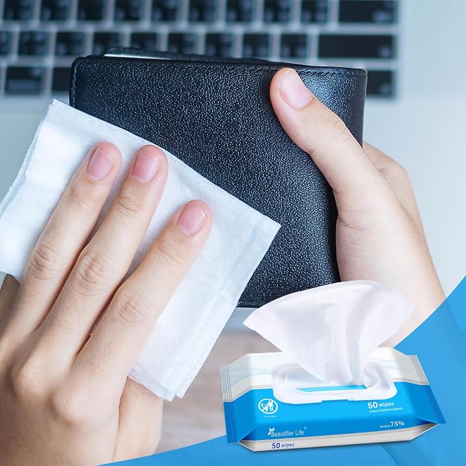 75% Alcohol Wet Hand Sanitizing Wipes - Image 8