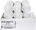 Aluf Plastics High Density Trash Bags, 60 Gallon, 17 Micron, by AlufPlastics