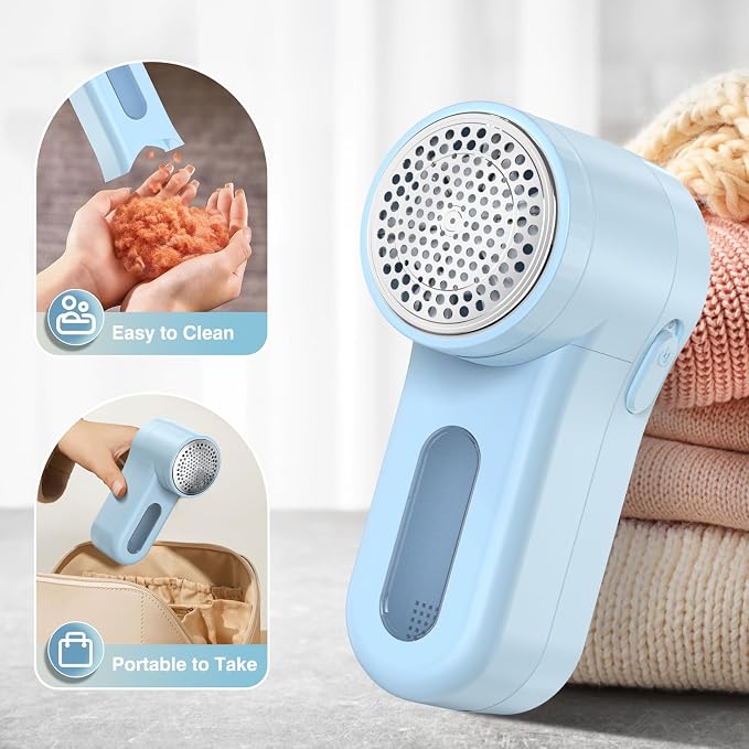 Fabric Shaver Lint Shaver, Electric Lint Remover - Image 7