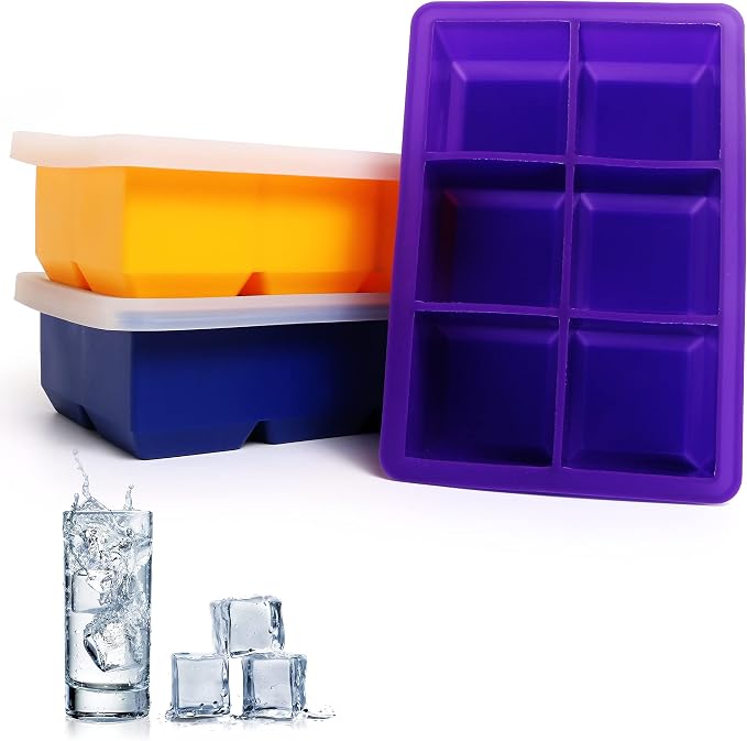 Silicone Ice Cube Trays 3 Pack - Image 7