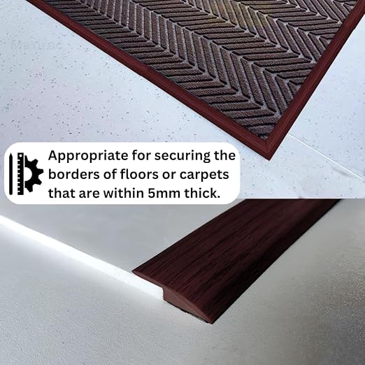 Floor Transition Strip Self Adhesive Carpet Wood Tile Vinyl Flooring Laminate - Image 5