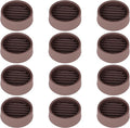 Non Slip Furniture Pads, 1.5” Round Rubber Caster Cups, Anti-Slip Gripper by VOCOMO