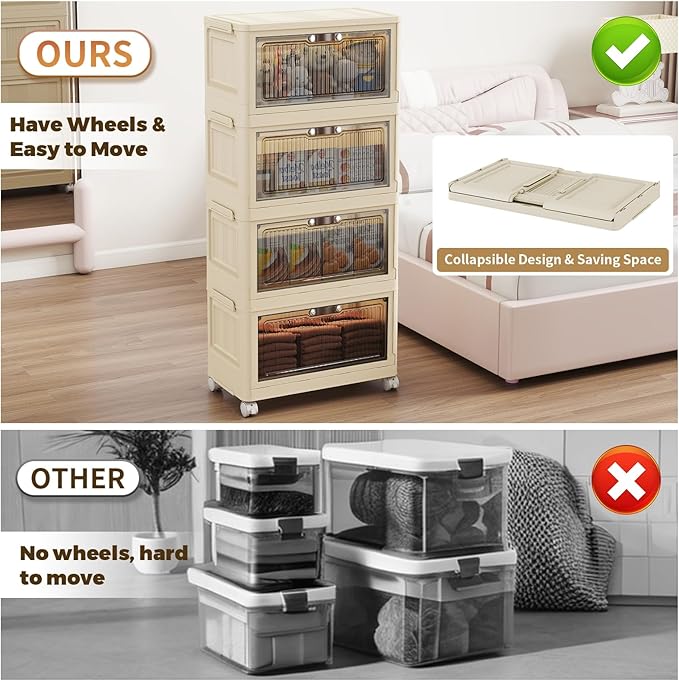 4 Tier - 34QT Storage Bins - Image 3