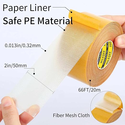 Double Sided Tape Heavy Duty, Universal High Tack Strong Wall Adhesive - Image 2